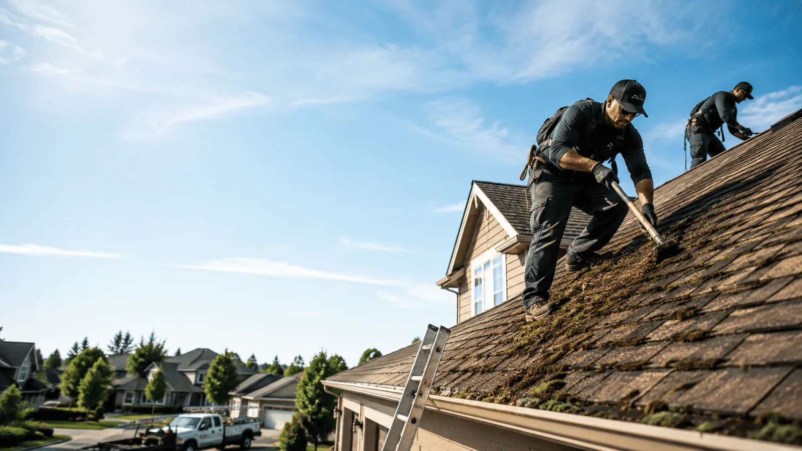 Roof Moss Removal in Evensville, TN near me